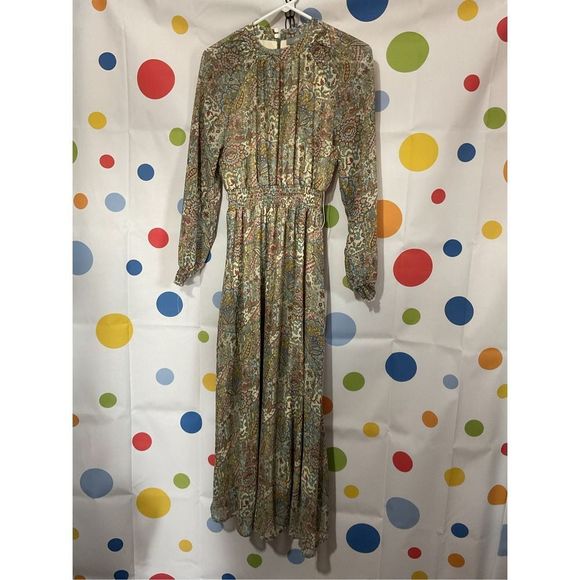 Lark & Grey Dress Cottage Style Floral Size Small 🌻🌸 - Picture 15 of 15